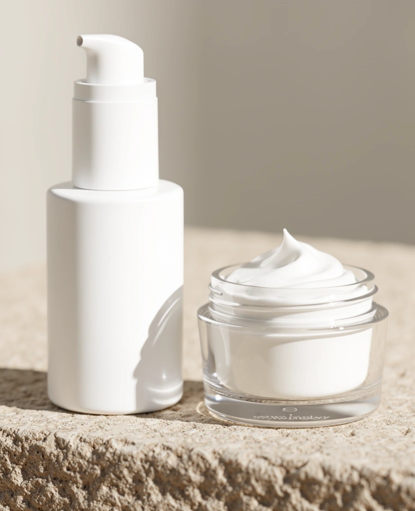 Luxury skincare products